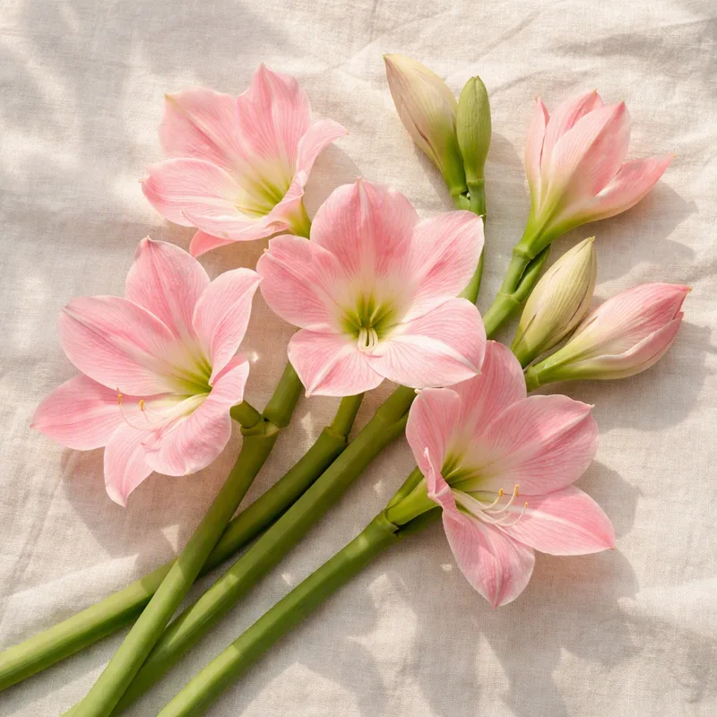 Amarílis rosa - imagem 4