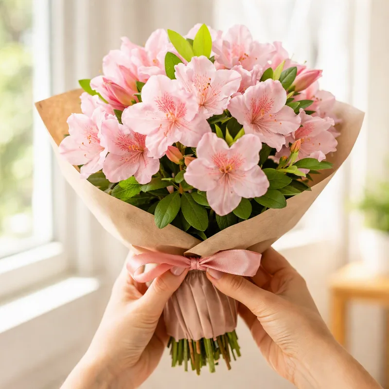 Azálea rosa - imagem 3