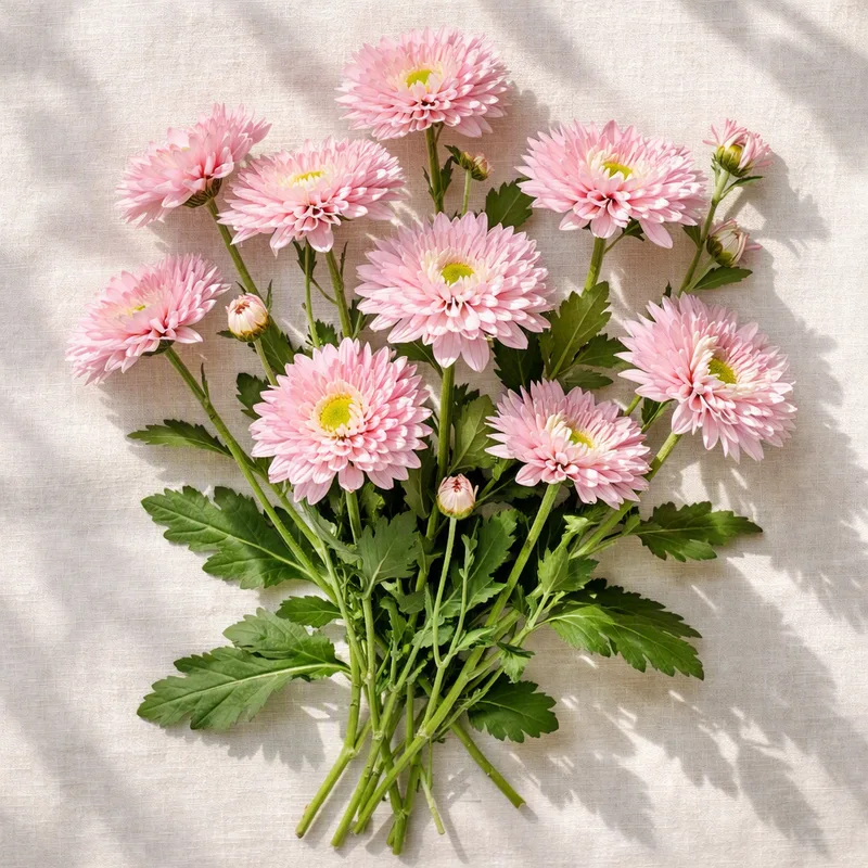 Crisântemo - rosa - imagem 4