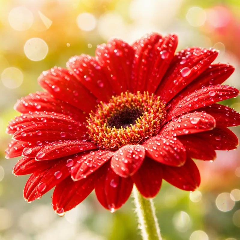 Gerbera vermelha
