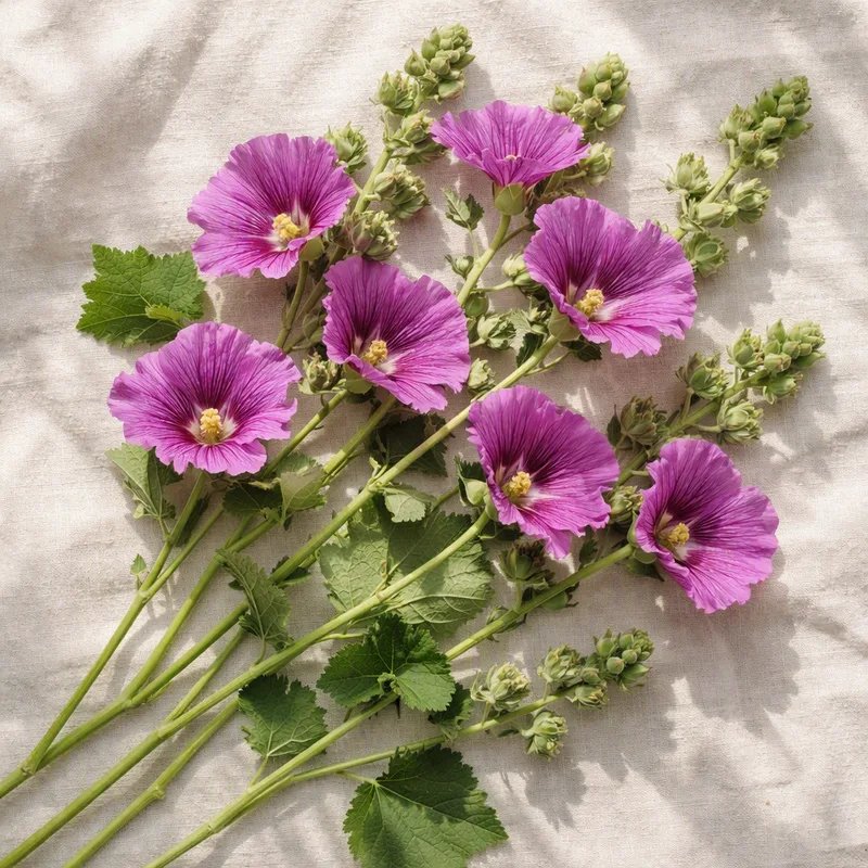 Malva-rosa clássica - imagem 4
