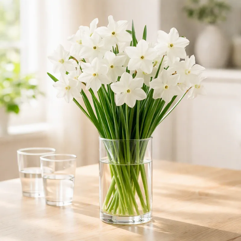Narciso-trombeta branco - imagem 2