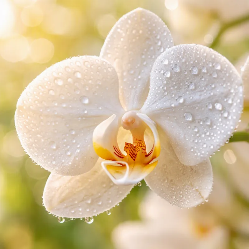 Orquídea branca (Phalaenopsis)