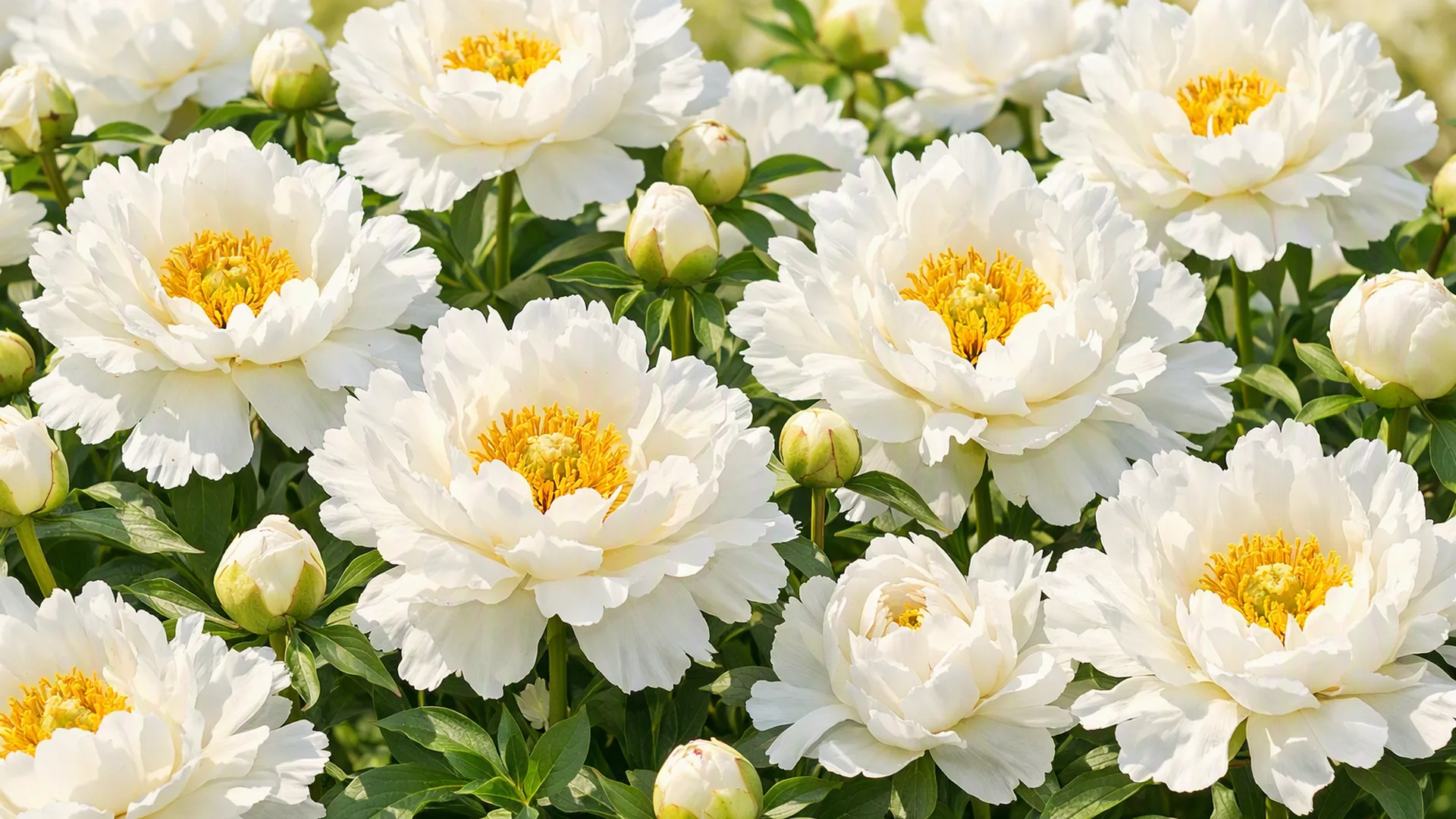 Peónia, flor romântica de pétalas cheias