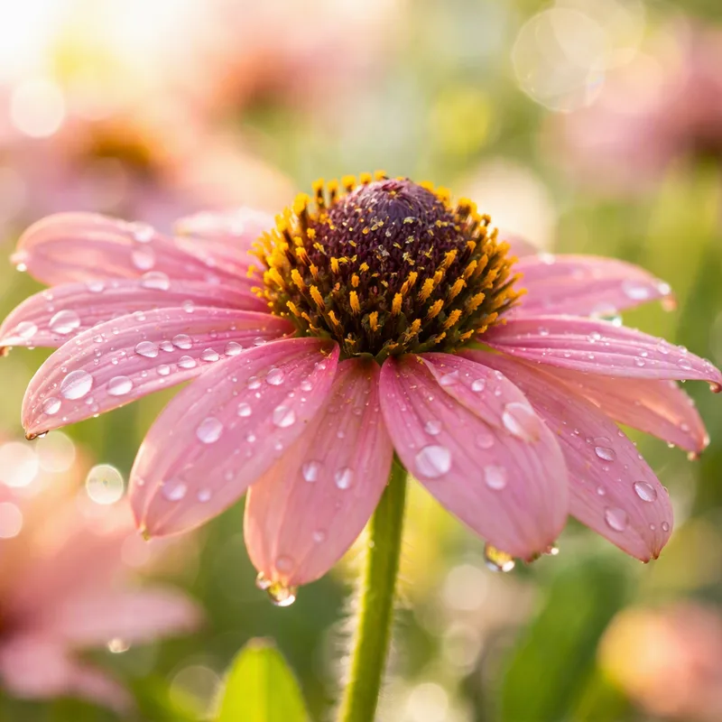 Rudbéquia rosa