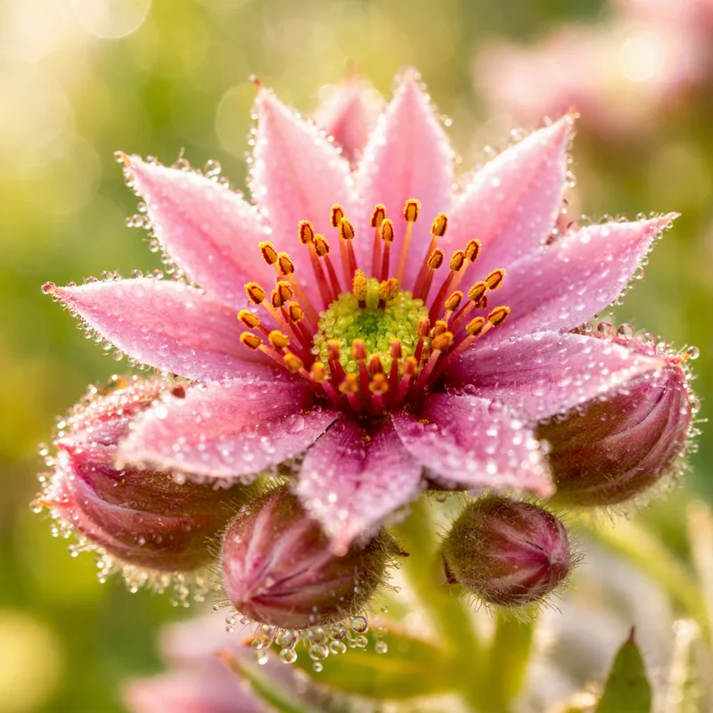 Sempervivum rosa