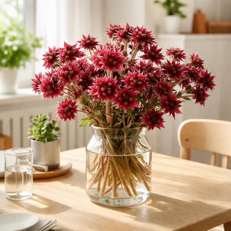 Sempervivum vermelho - imagem 2