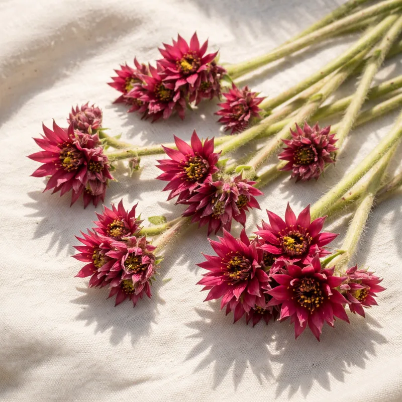 Sempervivum vermelho - imagem 4
